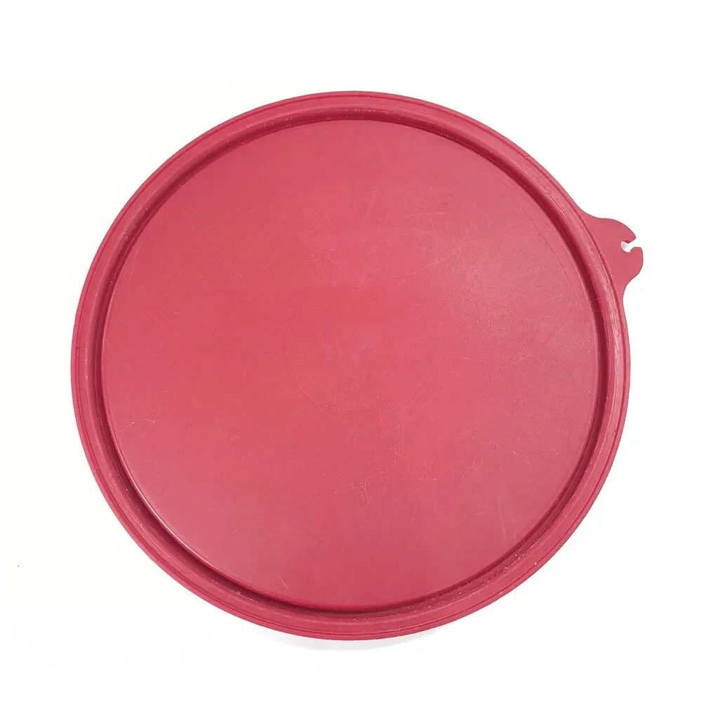 Vintage Tupperware 238-18 B tab Red Lid cap for food container storage ONLY